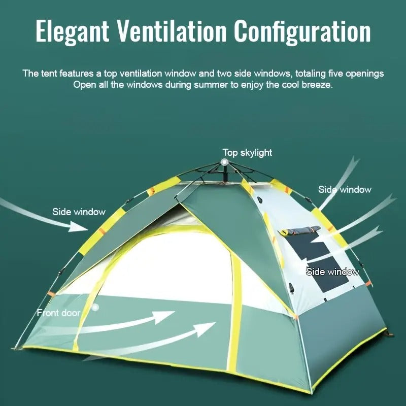 6 person automatic tent uv protection high quality - Temu