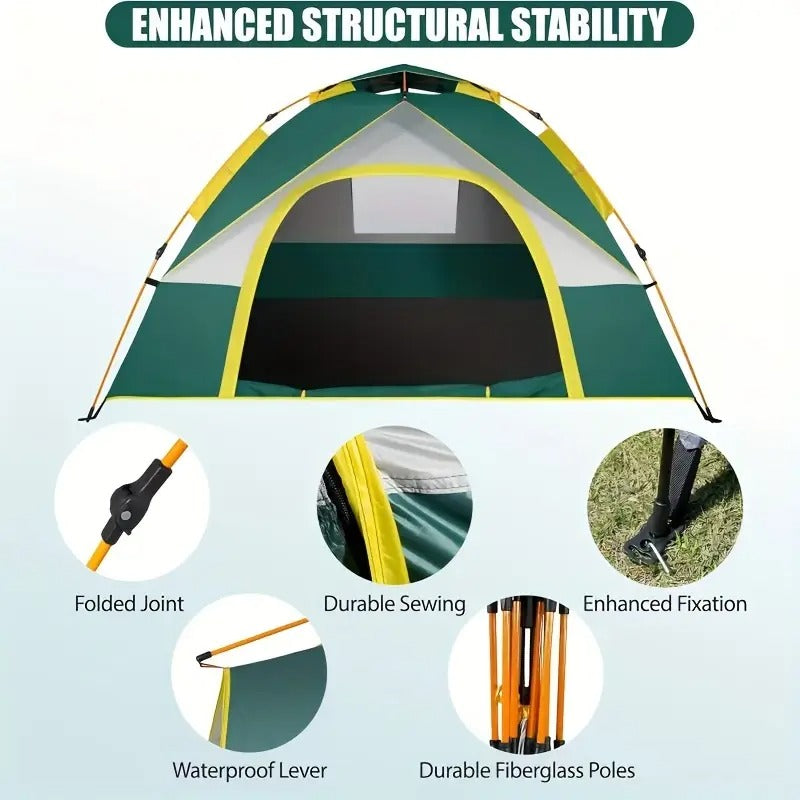 6 person automatic tent uv protection high quality - Temu